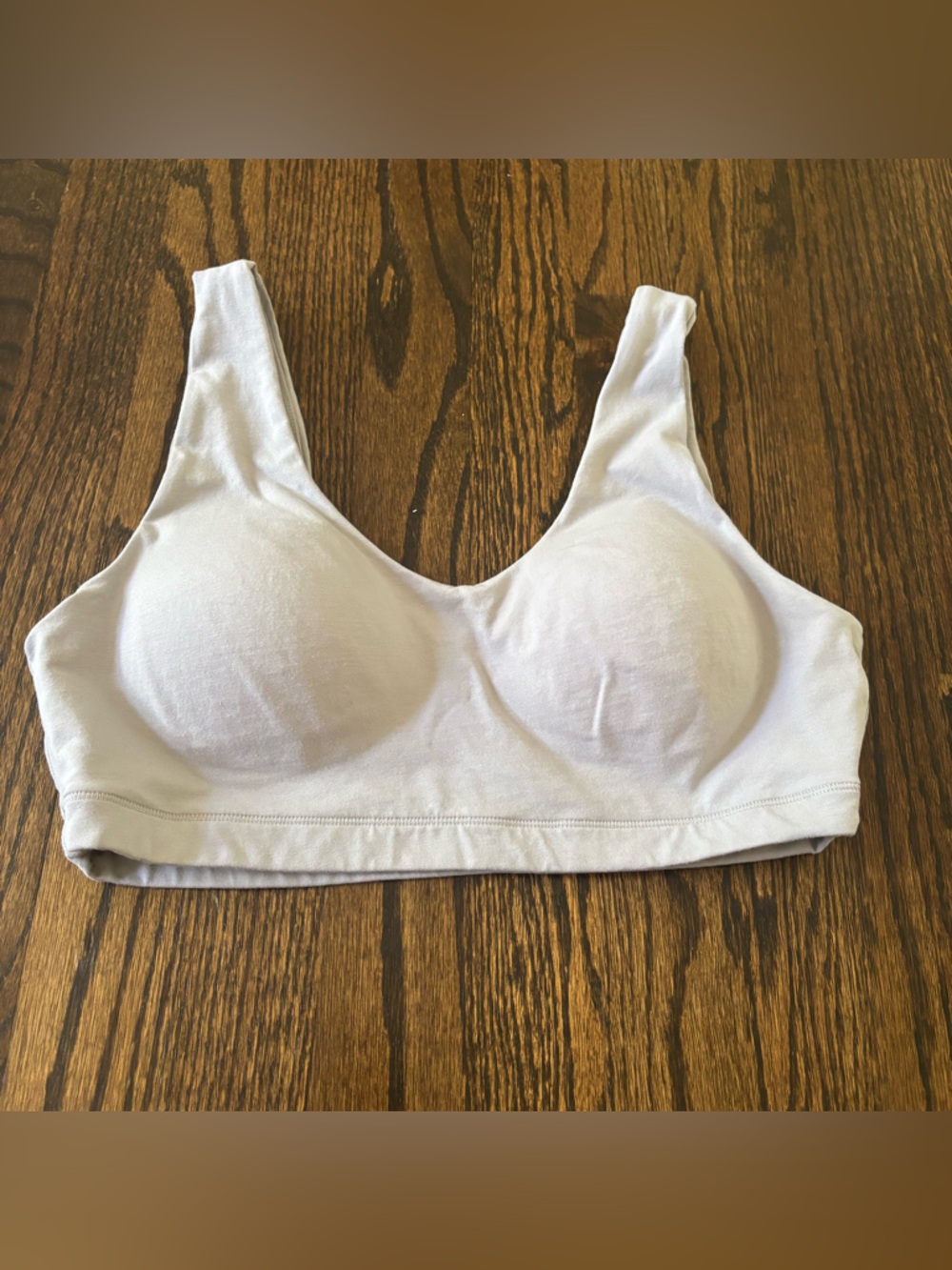 CLASSIC Evry Premium Cotton Bralette medium cotton no elastic gray